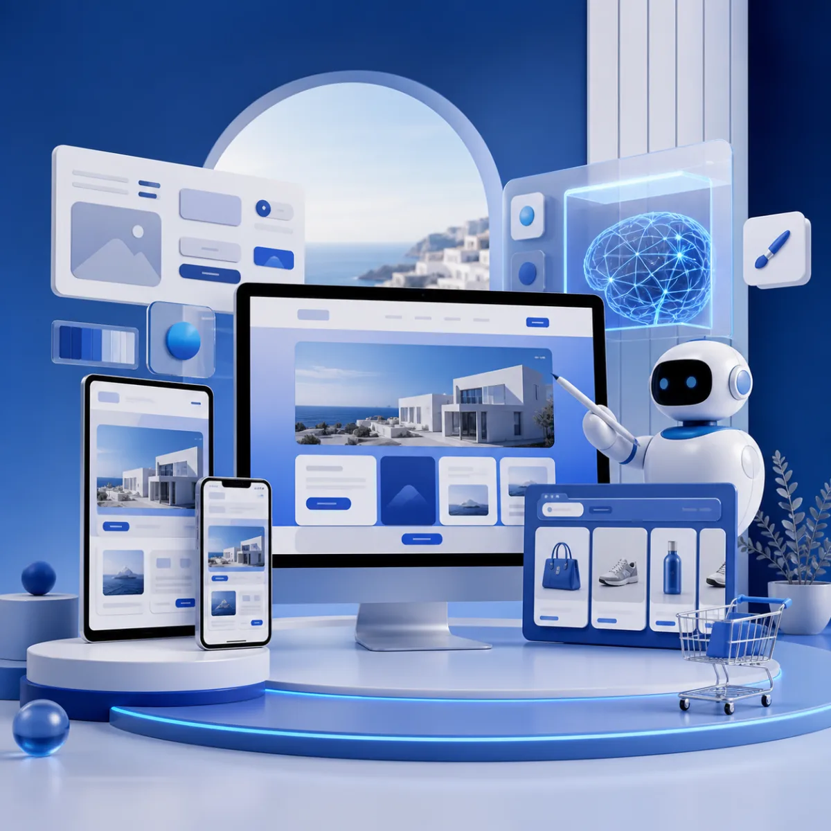 Copertina AI per Siti Web, Landing Page ed Ecommerce