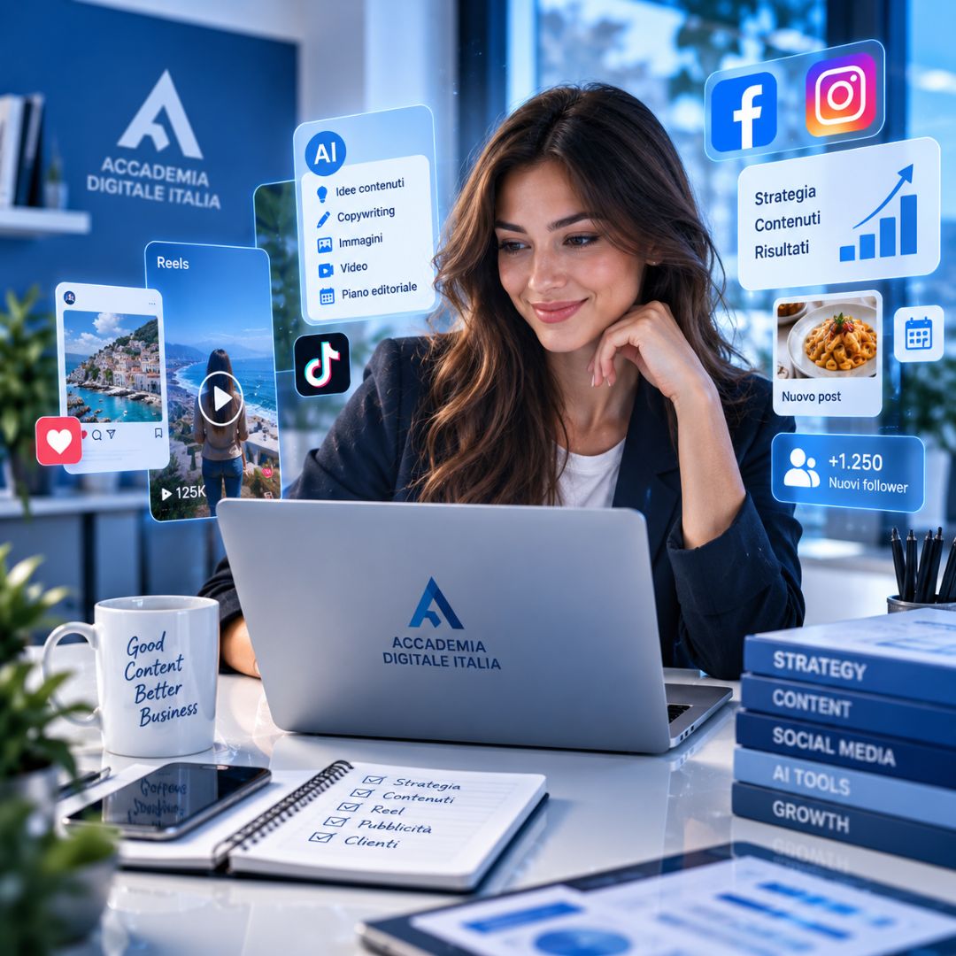 Copertina Social Media Manager AI